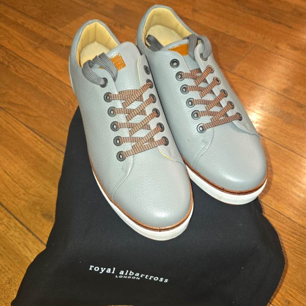 Royal Albartross London Men's Pontiac V2 Spikeless Golf Shoes sz 10